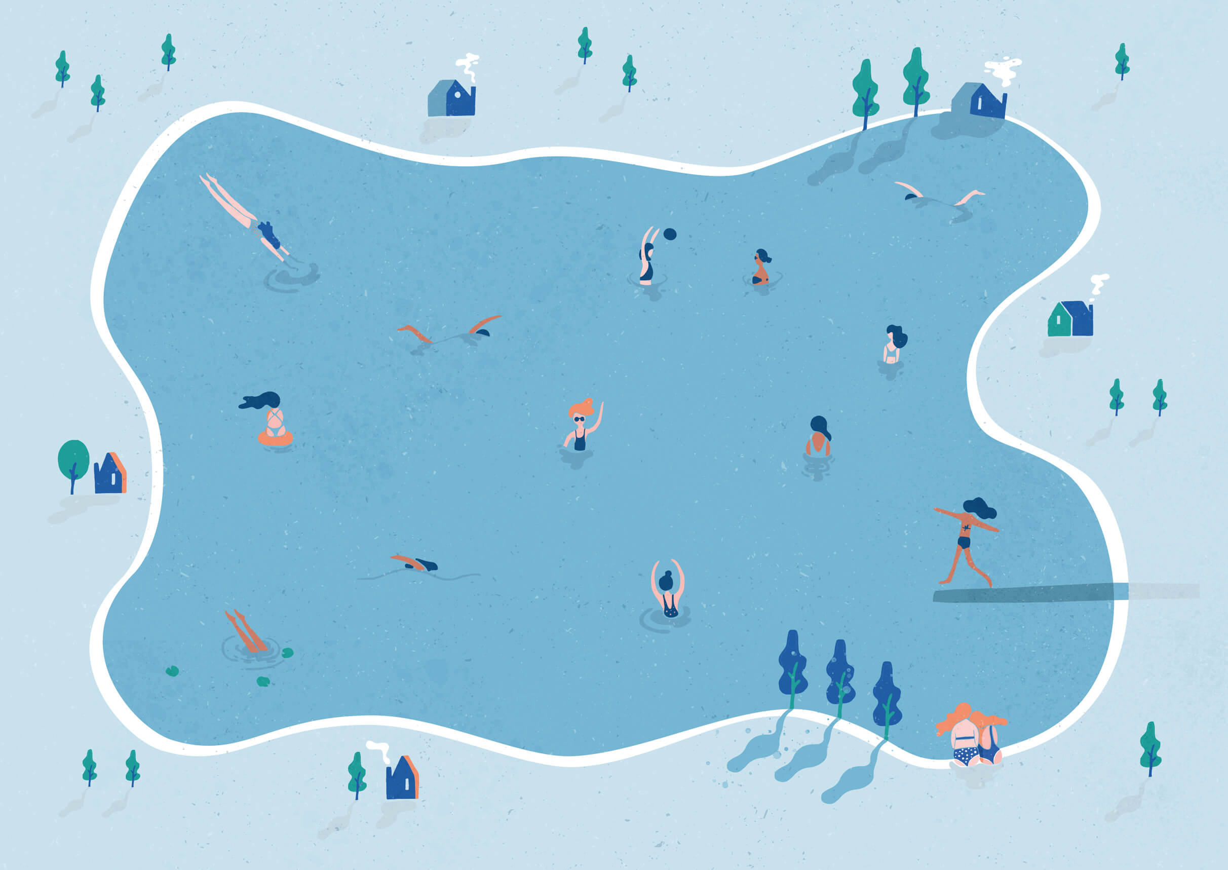 Finnmark illustration spread